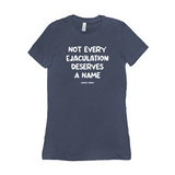 -Women's style Bella & Canvas crew neck t-shirt. Slim fit, combed ing-spun cotton. Ethical & ecological production. Made-to-order, shipped from the USA. Feminist Women's Rights Equality George Carlin Quote abortion is healthcare SCROTUS Roe v Wade Persist Resist Protest VOTE pro-choice Bans Off My Body My Choice-Heather Navy-S-