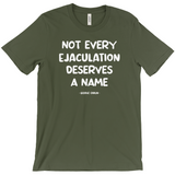 -Unisex/mens style Bella & Canvas crew neck t-shirt. Classic fit, combed ing-spun cotton. Ethical & ecological production. Made-to-order, shipped from the USA. Feminist Women's Rights Equality George Carlin Quote abortion is healthcare SCROTUS Roe v Wade Persist Resist Protest VOTE pro-choice Bans Off My Body My Choice-Military Green-S-