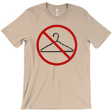 -Classic fit mens/unisex style Bella & Canvas t-shirt. supreme quality combed ringspun cotton, Socially, ethically and environmentally responsible production. Shipped from USA. Women's Rights Equality Healthcare We Will Not Go Back RESIST PERSIST March Protest Vote Bans Off My Body Roe v Wade Pro-Choice Abortion Rights-Tan-M-