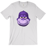 -Retro Y2K fashion hiphop streetwear purple swag high ape bonzi 420 great grape gorilla windows98 2000 internet meme spyware virus 1990s 90s funny stoner millennium icon bonzai viral

Comfortable mens/unisex style Bella & Canvas t-shirt. Quality combed ring-spun cotton with a classic fit, crew neck & short sleeves. -Silver-S-