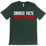 -Airlume combed and ring-spun cotton Unisex t-shirt. Made-to-order & shipped from the USA. American democracy resist united anti-fascist antifa protest authoritarian GOP democrat republican independent science facts matter trump desantis florida united states save education womens rights transgender reproductive vote-Unisex-XS-Forest-