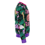 Naughty Jingle Balls Sweatshirt, Dirty AOP Ugly Holiday Sweater-Funny all-over-print unisex sweatshirt made of soft and comfortable cotton/polyester/spandex blend with brushed fleece interior. Each panel is individually printed, cut and sewn to ensure a flawless graphic that won't crack or peel. Mens womens Christmas pullover jumper ugly sweater print classic xmas parody joke-