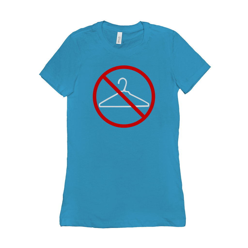 -We will not go back! High quality. Bella+Canvas brand 'Favorite Tee' shirt. Slim fit, long length, crew neck. Airlume combed ring-spun cotton & poly blend options. SCOTUS Roe v Wade Women's Rights Reproductive Equality feminist protest RESIST Persist Bans Off Our Bodies My Body My Choice Pro-Choice Health Care SCROTUS-Aqua-S-