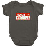 -High quality Rabbit Skins infant snap bodysuit. Solid colors are 100% combed ringspun cotton, heather colors are 90/10 combed ringspun cotton and polyester. Double-needle ribbed bindings, 3 snap closure. Shipped from the USA. Funny one piece unisex baby snapsuit creeper crawler -Charcoal-NB-