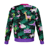 Naughty Jingle Balls Sweatshirt, Dirty AOP Ugly Holiday Sweater-Funny all-over-print unisex sweatshirt made of soft and comfortable cotton/polyester/spandex blend with brushed fleece interior. Each panel is individually printed, cut and sewn to ensure a flawless graphic that won't crack or peel. Mens womens Christmas pullover jumper ugly sweater print classic xmas parody joke-