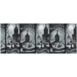 -58" x 23" rolls of high quality 5.93oz gift wrap. Free Shipping. 25% off 2 or more rolls w/code 'WRAPPERSDELIGHT' at checkout. goth gothic christmas xmas winter halloween holiday wrapping paper creepy dark weird unusual unique horror solstice alternative secular emo heavy metal death spooky graves-A-58" x 23"-
