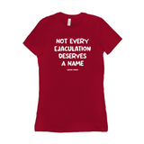 -Women's style Bella & Canvas crew neck t-shirt. Slim fit, combed ing-spun cotton. Ethical & ecological production. Made-to-order, shipped from the USA. Feminist Women's Rights Equality George Carlin Quote abortion is healthcare SCROTUS Roe v Wade Persist Resist Protest VOTE pro-choice Bans Off My Body My Choice-Red-S-