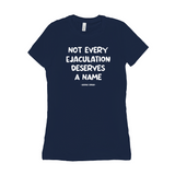 -Women's style Bella & Canvas crew neck t-shirt. Slim fit, combed ing-spun cotton. Ethical & ecological production. Made-to-order, shipped from the USA. Feminist Women's Rights Equality George Carlin Quote abortion is healthcare SCROTUS Roe v Wade Persist Resist Protest VOTE pro-choice Bans Off My Body My Choice-Navy-S-