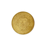 -Retro Arcade Token Coaster - Clown Round Coaster-