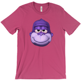 -Retro Y2K fashion hiphop streetwear purple swag high ape bonzi 420 great grape gorilla windows98 2000 internet meme spyware virus 1990s 90s funny stoner millennium icon bonzai viral Comfortable mens/unisex style Bella & Canvas t-shirt. Quality combed ring-spun cotton with a classic fit, crew neck & short sleeves. -Berry-S-