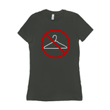 -We will not go back! High quality. Bella+Canvas brand 'Favorite Tee' shirt. Slim fit, long length, crew neck. Airlume combed ring-spun cotton & poly blend options. SCOTUS Roe v Wade Women's Rights Reproductive Equality feminist protest RESIST Persist Bans Off Our Bodies My Body My Choice Pro-Choice Health Care SCROTUS-Army-S-