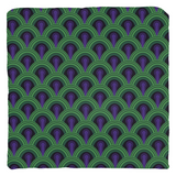 Overlook 237 Throw Pillows - Classic Retro Horror Hotel Carpet Pattern-Double-sided, square spun polyester pillow in your choice of size (14, 16, 18 or 20 inches) and finish: Sewn Pillow (no zipper), Cushion with Removable Zippered Pillowcase or Cover Only. This item is made-to-order. Typically ships in 3-5 days from within the US. Green Purple Teal Halloween Accent-Cover only-no insert-Spun Polyester-18x18 inch-