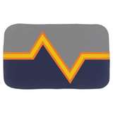 Volt Line Bathmats, Retro Vintage Design Bath Mat-34x21 inch-