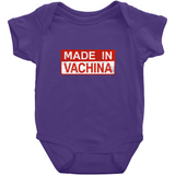 -High quality Rabbit Skins infant snap bodysuit. Solid colors are 100% combed ringspun cotton, heather colors are 90/10 combed ringspun cotton and polyester. Double-needle ribbed bindings, 3 snap closure. Shipped from the USA. Funny one piece unisex baby snapsuit creeper crawler -Purple-NB-