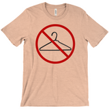 -Classic fit mens/unisex style Bella & Canvas t-shirt. supreme quality combed ringspun cotton, Socially, ethically and environmentally responsible production. Shipped from USA. Women's Rights Equality Healthcare We Will Not Go Back RESIST PERSIST March Protest Vote Bans Off My Body Roe v Wade Pro-Choice Abortion Rights-Peach-M-