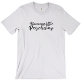 -Soft, comfortable mens/unisex Airlume combed and ring-spun cotton tee. Made-to-order and shipped from the USA. Funny dirty naughty my little pogchamp pegging meme peg sex sexual male anal stimulation pleasure bottoming bottom kinky feminization sissification public humiliation fetish kink humor ass butt stuff gag gift-Ash-Extra Small (XS)-
