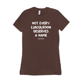 -Women's style Bella & Canvas crew neck t-shirt. Slim fit, combed ing-spun cotton. Ethical & ecological production. Made-to-order, shipped from the USA. Feminist Women's Rights Equality George Carlin Quote abortion is healthcare SCROTUS Roe v Wade Persist Resist Protest VOTE pro-choice Bans Off My Body My Choice-Chocolate Brown-S-