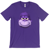 -Retro Y2K fashion hiphop streetwear purple swag high ape bonzi 420 great grape gorilla windows98 2000 internet meme spyware virus nineties funny stoner millennium icon Comfortable and durable mens/unisex style Bella & Canvas t-shirt. Quality combed ring-spun cotton with a classic fit, crew neck and short sleeves. -Team Purple-S-