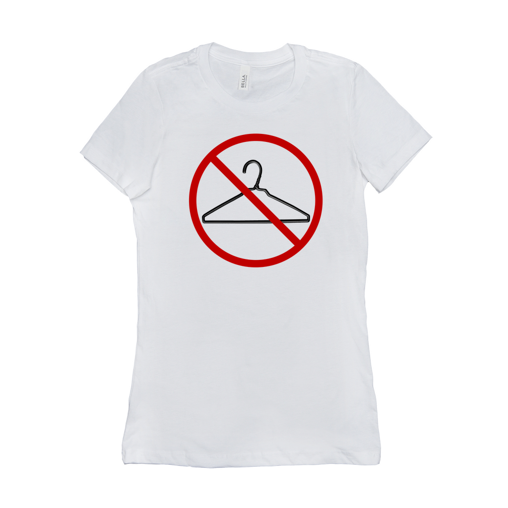 -We will not go back! High quality. Bella+Canvas brand 'Favorite Tee' shirt. Slim fit, longer length & crew neck. Airlume combed ring-spun cotton and poly blend options. SCROTUS Roe v Wade Women's Rights Reproductive Equality feminist protest RESIST Persist Bans Off Our Bodies My Body My Choice Pro-Choice Health Care-White-S-