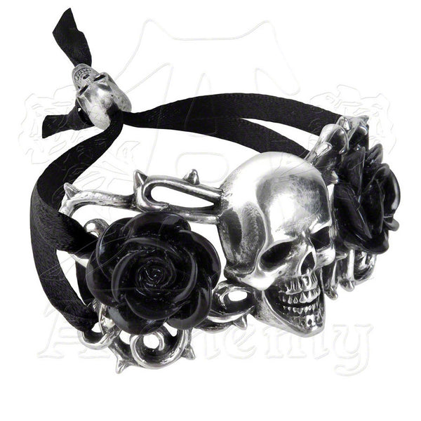 Skull and Briar Rose Bracelet, Alchemy Gothic – Domestic Platypus