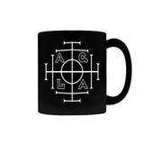 -Premium quality mug in your choice of 11oz or 15oz. High quality, durable ceramic. Dishwasher and microwave safe. Hand washing recommended to help prevent fading. This item is made-to-order & typically ships in 2-3 business days. AGLA kabbalah prosperity wealth success charm magick symbol sigil coffee mug tea cup -