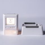 Apple II Shaped Light Up MX Keycap for Mechanical Keyboards-A mechanical keyboard key cap set modeled to look like a miniature Apple II computer with illuminated screen and 5 interchangeable designs. A fun, unique way to celebrate the classic that paved the way for it all! Free shipping. Mac Macintosh Cute Funny Retro Vintage Computer ESC Tab Novelty Nostalgia Old School Geek-