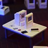 Apple II Shaped Light Up MX Keycap for Mechanical Keyboards-A mechanical keyboard key cap set modeled to look like a miniature Apple II computer with illuminated screen and 5 interchangeable designs. A fun, unique way to celebrate the classic that paved the way for it all! Free shipping. Mac Macintosh Cute Funny Retro Vintage Computer ESC Tab Novelty Nostalgia Old School Geek-