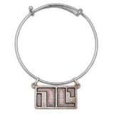 Bitch Planet NON-COMPLIANT Emblem Bracelet-The NC was intended to humiliate and isolate those who defy the patriarchal overlords but the strong & brave see it as a warrior's battle scar, a symbol of pride and power. Hand enameled sterling silver or bronze, USA Handmade. Genuine, official Bitch Planet jewelry. Feminist non-conforming Smash The Patriarchy -