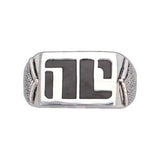 -The NC mark was intended to humiliate and isolate those who defy the patriarchal overlords but the strong & brave see it as a warrior's battle scar, a symbol of pride and power. Genuine, officially licensed Bitch Planet jewelry. USA Handmade. Feminist Emblem Smash The Patriarchy Image Comics Milkfed Criminals -Sterling Silver-Hematite Gray-