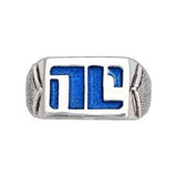 -The NC mark was intended to humiliate and isolate those who defy the patriarchal overlords but the strong & brave see it as a warrior's battle scar, a symbol of pride and power. Genuine, officially licensed Bitch Planet jewelry. USA Handmade. Feminist Emblem Smash The Patriarchy Image Comics Milkfed Criminals -Sterling Silver-Sapphire-