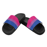 -High quality slip-on sandals constructed of lightweight, durable, soft and comfortable PVC. These sandals are made-to-order. Free shipping from abroad. LGBTQ LGBTQIA LGBTX Bi Bisexual Pride Equality Flip Flops Footwear Shoes Summer Beach Fashion Rights Equality March Parade Protest unisex nonbinary mens women youth-