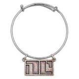 Bitch Planet NON-COMPLIANT Badge Necklace or Flex Bracelet, Sterling or Bronze-In the world of Bitch Planet, the NC (Non-Compliant) is intended to humiliate & isolate those who defy the patriarchal overlords but the strong & brave see it as a warrior's battle scar, a symbol of pride and power. Genuine, officially licensed Bitch Planet accessory. USA Handmade. Feminist Emblem Smash The Patriarchy-Antiqued Bronze-Stainless Steel Flex Bracelet-
