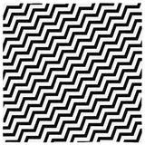 Black Lodge Pattern Bandanas, 24in, Twin Chevron Zigzag Peaks Op Art-Polyester jersey knit 24 inch square bandana, kerchief, handkerchief, hanky, neckerchief, do-rag, facemask, headscarf, babushka, hankey. Custom made. Retro vintage style wizard star pattern. Twin lodge pattern zigzag peaks black and white classic surreal mystery suspense opart design. Horizontal or diagonal stripes.-Diagonal-
