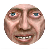 Bedroom Eyes Buscemi Pinback Buttons - Funny Weird Meme Face Pin-High quality scratch and UV resistant mylar and metal pinback badge. 1.25, 2.25 or 3 inches. Ships in 3-5 business days from within the US. -2.25 inch Round Button-