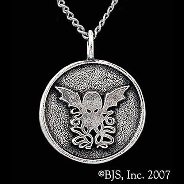 -Starling Silver-14" Rhodium Plated Chain-Antiqued Finish (as shown)-