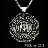 -White Bronze-Standard Finish-24" Rhodium Plated Chain-
