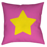 -Pink-14 x 14 inches-Sewn (no zipper)-