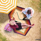 -Uniquely shaped beach towel made from a soft microfiber quick dry material with high definition printing. Retro cool S stussy mystery pattern drawing 90s kids 1990s nineties 80s eighties 1980s 70s seventies 1970s childhood memes skater hip viral memory weird awesome rad unusual weird weirdest pool summer swimming bath-