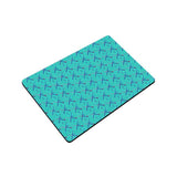 Classic Retro PDX Carpet Pattern Doormat - Brand New, Free Shipping-High quality 23.6 x 15.7in (60x40cm) doormat / floor mat. Professionally printed, durable & colorfast non-woven polyester fiber top, non-slip bottom. Indoor / outdoor use. Free Shipping Worldwide. Classic retro PDX Portland Oregon airport carpet pattern door mat. Great kitsch vintage Americana travel gift. -