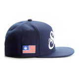 -High quality embroidered navy snapback cap with printed bill. One size fits most adults.Free shipping from abroad with average delivery to the US in about 2-3 weeks funny embroidered baseball hat hiphop stoner streetwear 420 smoking-