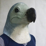 -Very high quality soft natural latex, handmade over-the-head dodo bird mask. One size fits most. Free shipping from abroad with average delivery to the USA in 2-3 weeks. Halloween costume cosplay realistic extinct animal bird mascot character mask fancy dress deluxe supreme -