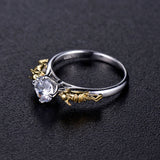 Double Pikachu Crystal Ring, Sterling Silver and 18K Gold Plated-Double Pikachu Crystal Ring. High quality, handcrafted .925 sterling silver, 18K gold plated Pikachus with hand set cubic zirconia gemstone. Brand new in jeweler's ring box. Free Shipping Worldwide. Carefully packed and shipped from within the US and abroad. Pokemon anime designer fashion ring jewelry gift-