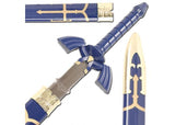 -Limited Edition EXACT REPRODUCTION Link's Master Sword From the Legend of Zelda: Twilight Princess video game. Extremely well crafted. Sharp, full size Stainless Steel with metal trimmed hard scabbard. -