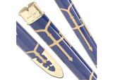 -Limited Edition EXACT REPRODUCTION Link's Master Sword From the Legend of Zelda: Twilight Princess video game. Extremely well crafted. Sharp, full size Stainless Steel with metal trimmed hard scabbard. -