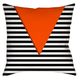 -Spun Polyester-14 x 14 inch-Sewn (no zipper)-