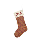 Overlook Halloween and Christmas Stocking - Horror Hotel Pattern AOP-Unique, high quality holiday stocking measuring approximately 7.85 x 17.5 Inches, plenty of space for small Christmas presents and candies. 3.53oz Premium quality 100% polyester stockings with printed classic horror hotel carpet pattern, themed top panel and sturdy hanging loop. Free Shipping Worldwide. -