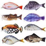 Realistic 3D Fish Pouch Coin Purse Makeup Bag Case, Weird Funny Creepy-