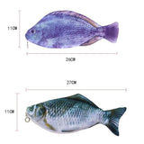 Realistic 3D Fish Pouch Coin Purse Makeup Bag Case, Weird Funny Creepy-