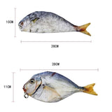 Realistic 3D Fish Pouch Coin Purse Makeup Bag Case, Weird Funny Creepy-