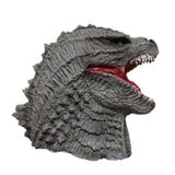 -High quality latex over-the-head mask. One size fits most. Free shipping from abroad with average delivery to the USA in about 2-3 weeks. Classic sci-fi science fiction gojira kaiju monster dinosaur dragon halloween costume cosplay mask guardian reptile daikaiju ultra attack disaster kong vs rubber scales-